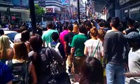 Police arrest Dundas Square Toronto