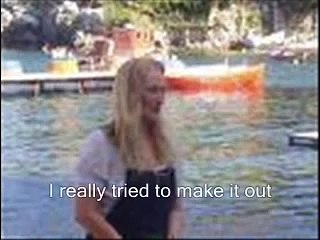 Mamma Mia! Duet - S.O.S WITH LYRICS ON SCREEN!