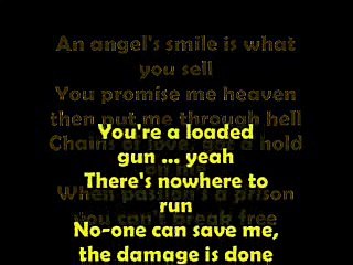 You Give Love A Bad Name Lyrics On Screen by Bon Jovi