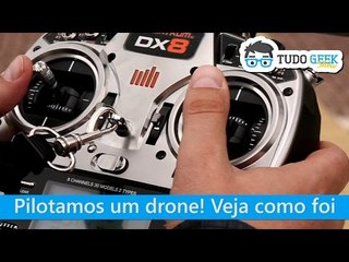 Pilotamos um drone! Veja como foi [Tudo Geek Show] - TecMundo