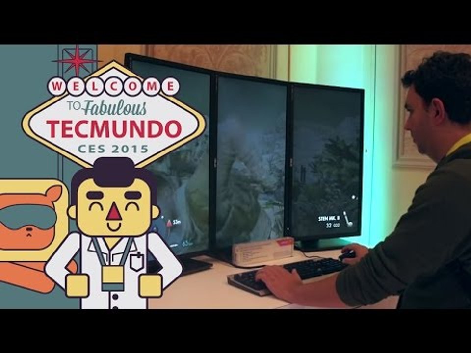 Testamos o FreeSync da AMD [CES 2015] - Tecmundo