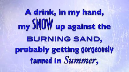 In Summer- Olaf the Snowman FROZEN SOUNDTRACK (LYRICS)