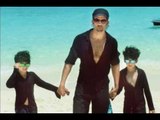 Hrithik's Scuba-diving Lessons for Hrehaan and Hridhaan