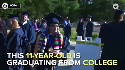 This 11-Year-Old Just Graduated College