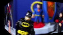Superman Imaginext Superhero with Batman Joker Two-Face Lex Luthor Superheroes ToysReviewToys