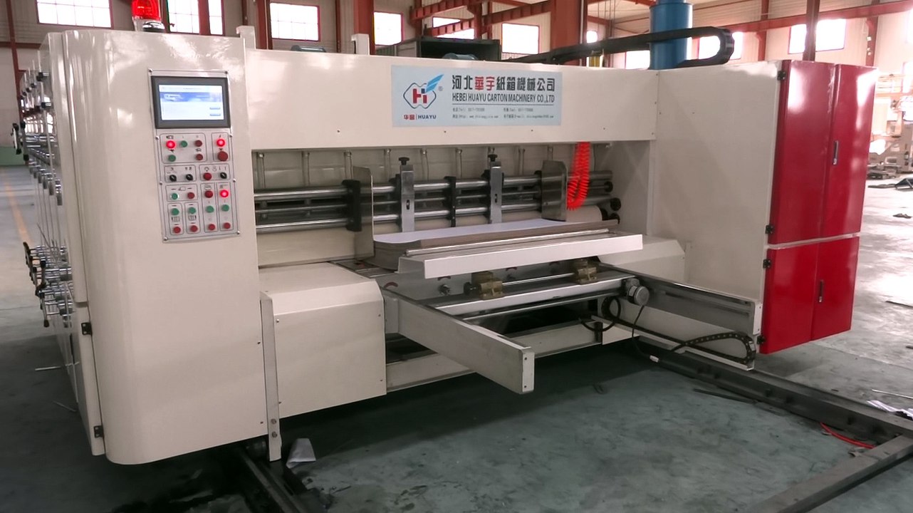 HUAYU-B 1022 series automatic Flexo printer slotter stacker machine