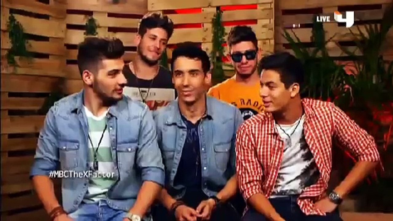 The X Factor 2015 - Ep 10 / The Five - خليني معاك - العروض المباشرة