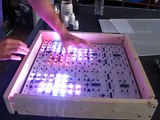 Interactive Multi-colored LED Table