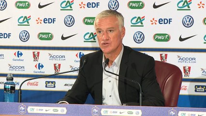 Amistosos - Deschamps cree que la selección está por encima de todo