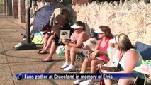 Elvis Presley's ex-wife, daughter at Graceland bash