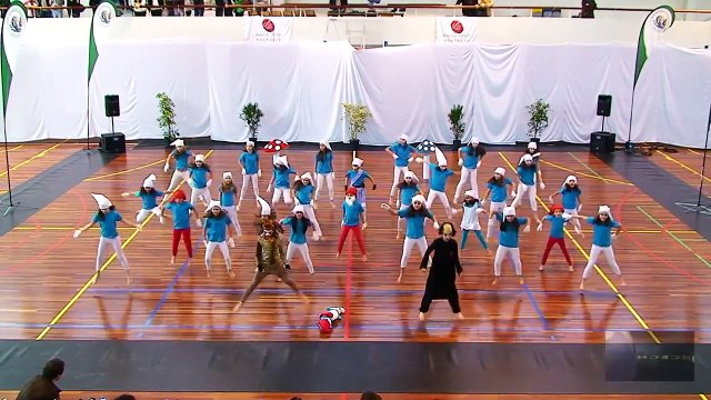 Iniciados (Escola de Águas Santas) - Coreografia Os Smurfs - 4º lugar
