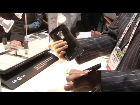 O poder de autorregeneração do LG G Flex - [CES 2014] - Tecmundo