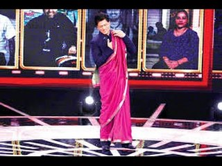 Why is Shah Rukh Khan Draped in a Saree?