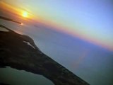 Nantucket Aerial Video shot with wing-mounted 16mm at Sunset