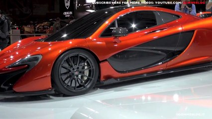McLaren P1: Extreme Exotic Car - 2012 Paris Motor Show LIVE