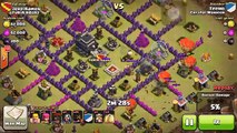 Clash of Clans - TH8 HoLoWiWi on a TH9
