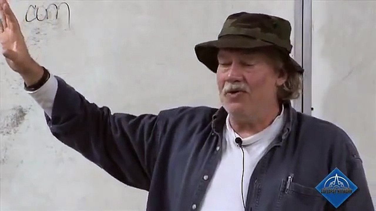 Michael Ruppert Speaks at Tom Brown Jr's Tracker School pt.1