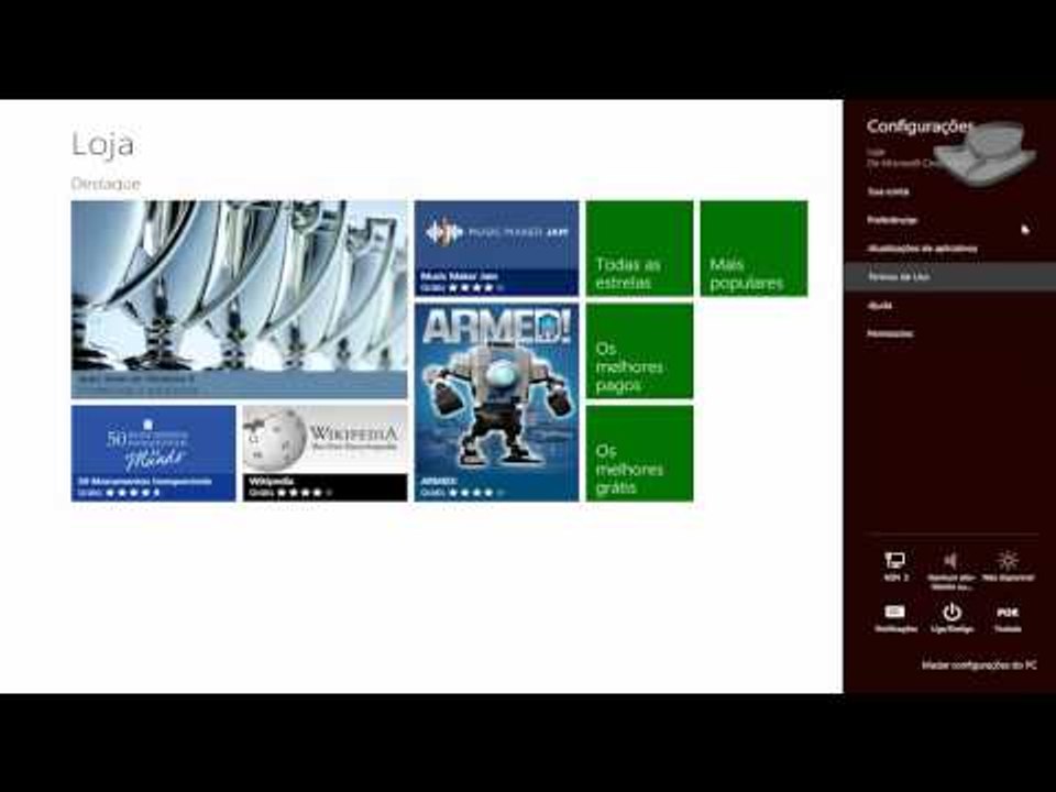 Windows 8: como mudar a região da Windows Store para outro país - Baixaki