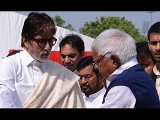 Amitabh Attends Pre-wedding Bash of Mulayam's Grandnephew
