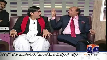 KhabarNaak (Mian Nawaz Shareef Sahab Wahan Match Khelte Hen Jahan Umpire Un Ke Apne Hon-Latif Khosa )