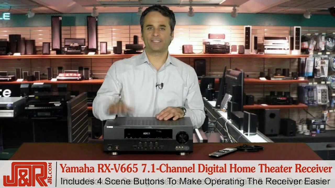 Yamaha RX-V665 7.1-Channel Digital Home Theater Receiver