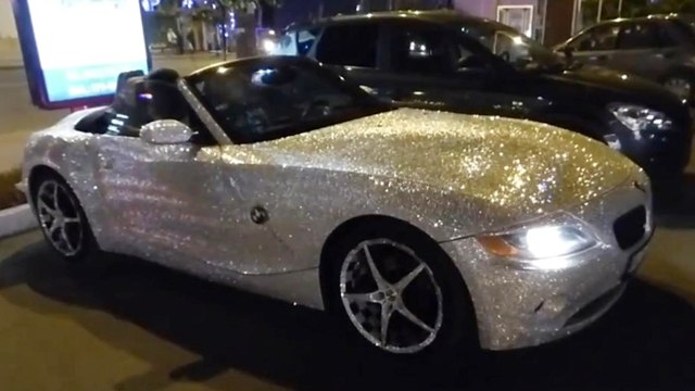 BMW Z4 With 250,000 Swarovski Crystals Spotted