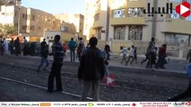 مسيرة الاخوان تطلق الخرطوش علي مبني تابع للجيش بالزيتون