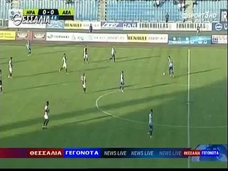 Ηρακλής-ΑΕΛ  1-0  2014-15 Tv thessalia  5η αγ. Πλέιοφ