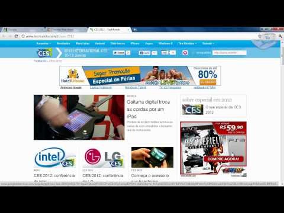 Dicas - Como tirar mais proveito da página inicial do Google Chrome - Baixaki
