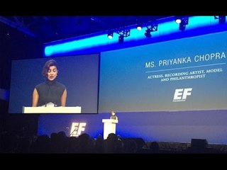 Priyanka Chopra Speaks on Girl Education in Boston