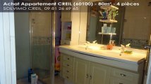 A vendre - appartement - CREIL (60100) - 4 pièces - 80m²