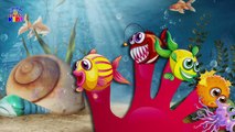Sea Animals Finger Family Rhymes - Finger Family Songs - Animated Nursery Rhymes For Kids Childrens