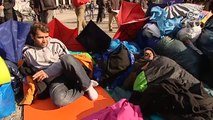 انتقال پناهندگان ایرانی به بیمارستان در پی اعتصاب غذا در برلین