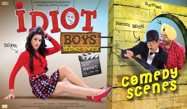 Best Punjabi Comedy Scenes | Idiot Boys - New Punjabi Movie | Funny Scenes