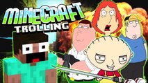 CRAZIEST FAMILY EVER GETS TROLLED ON MINECRAFT! - (Minecraft Trolling)