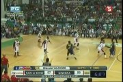 Wendell McKines drives over Pena's defense for the two-handed slam | Ginebra vs Rain or Shine Governor's Cup May 23,2015