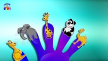 Animal Finger Family Nursery Rhymes Songs - Wild Animal Finger Family - Rhymes - Rhymes Videos