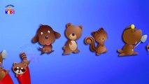 Animals Finger Family Song - Finger Family - Nursery Rhymes For Kids Childrens - Animation Videos