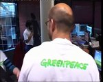 Acción de Greenpeace Expal Madrid
