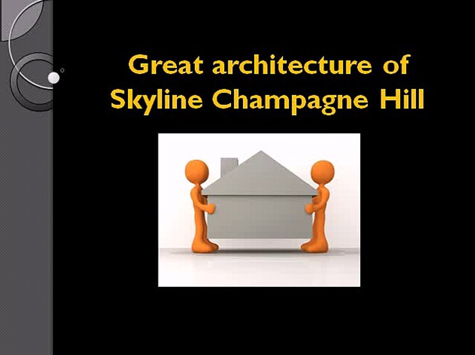 Great architecture of Skyline Champagne Hill