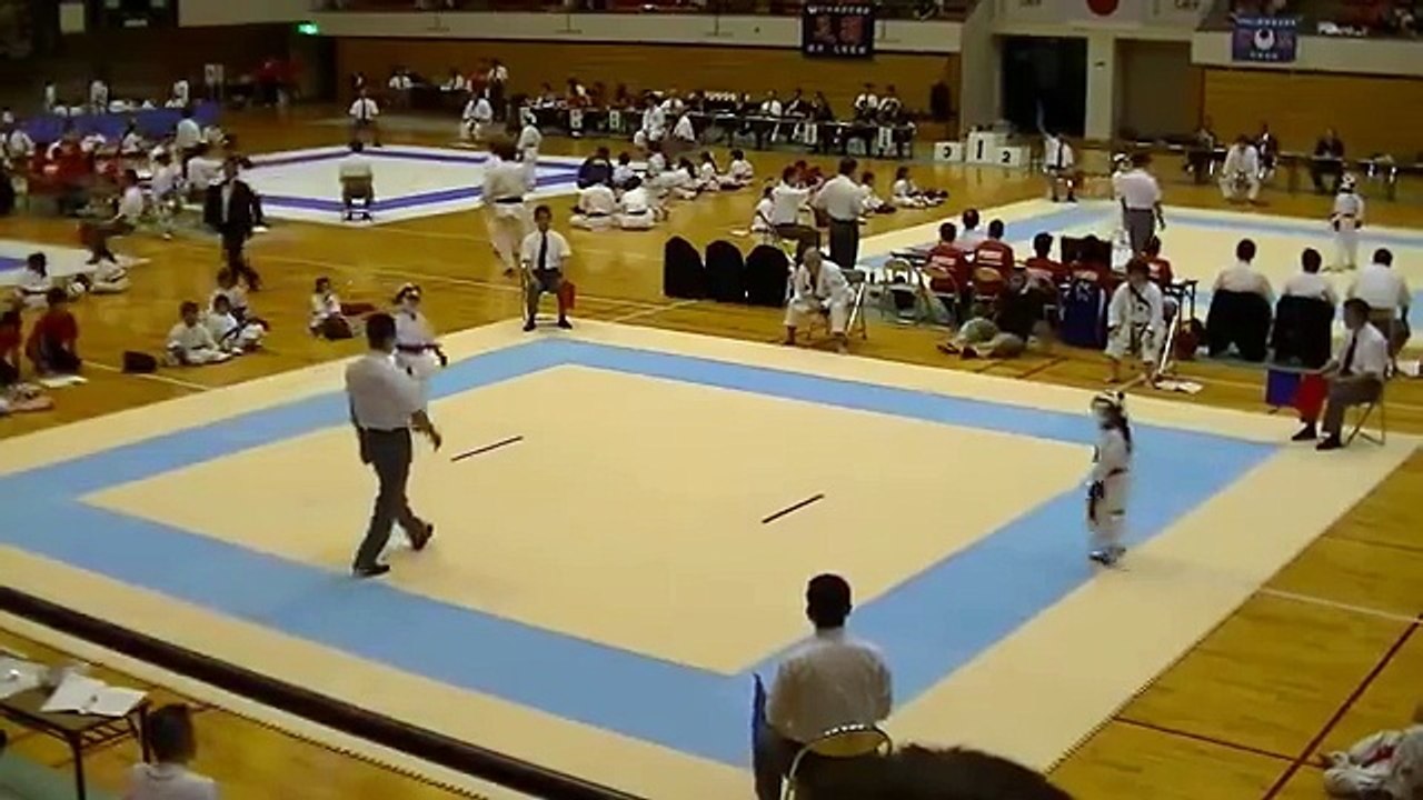 Mahiro 7 Year Old Girl Kumite Final