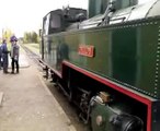 Orion-höyryveturin koeajo - Orion steam locomotive in test run