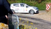 Impressionnante sortie de route Rallye de Dieppe 2015