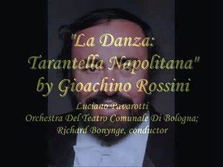 Luciano Pavarotti   La Danza Tarantella Napolitana