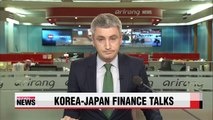 Korea, Japan hold finance ministers' meeting