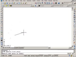AutoCAD 2006 About Orthogonal Lines - 03-04
