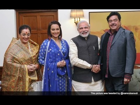 PM Narendra Modi Attends Shatrughan Sinha's Son's Wedding - BT