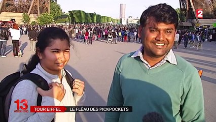 La tour Eiffel, cible des pickpockets