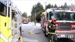 2-alarm house fire in Surrey, BC pre Fire Dept arrival