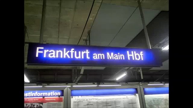 S bahn Ansagen Frankfurt Hbf